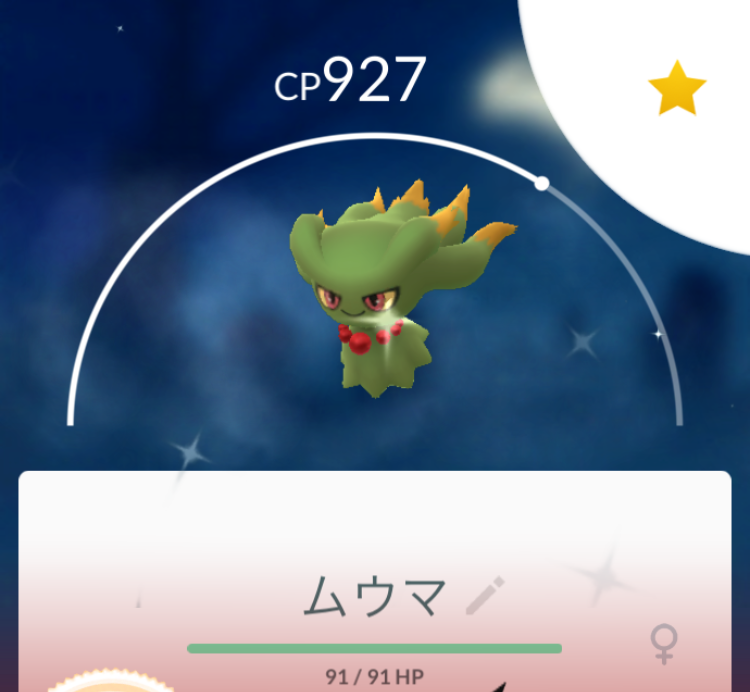色違いムウマの捕獲確率 Wip Room ポケモンgo色違い奮闘記