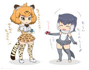 アフリカタテガミヤマアラシ けものフレンズ Pixiv年鑑 B