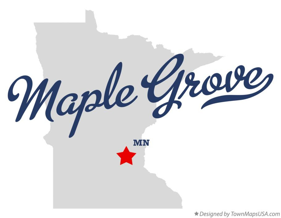Maple Grove Minnesota Map Map of Maple Grove, Hennepin County, MN, Minnesota