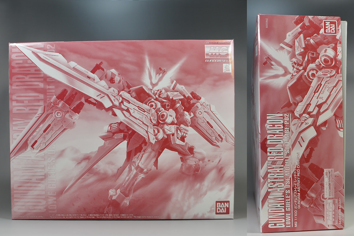 Mg ガンダムアストレイ レッドドラゴンのパッケージ ランナー レビュー ガンダムブログはじめました