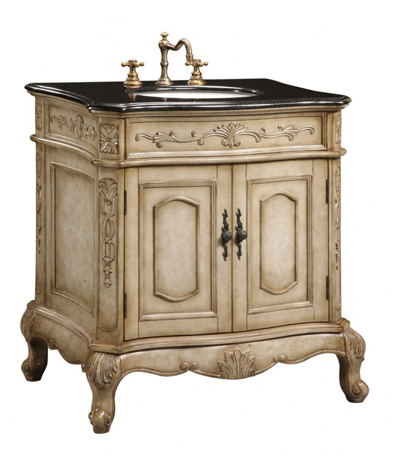 30 Inch Single Sink Furniture Style Bathroom Vanity with
