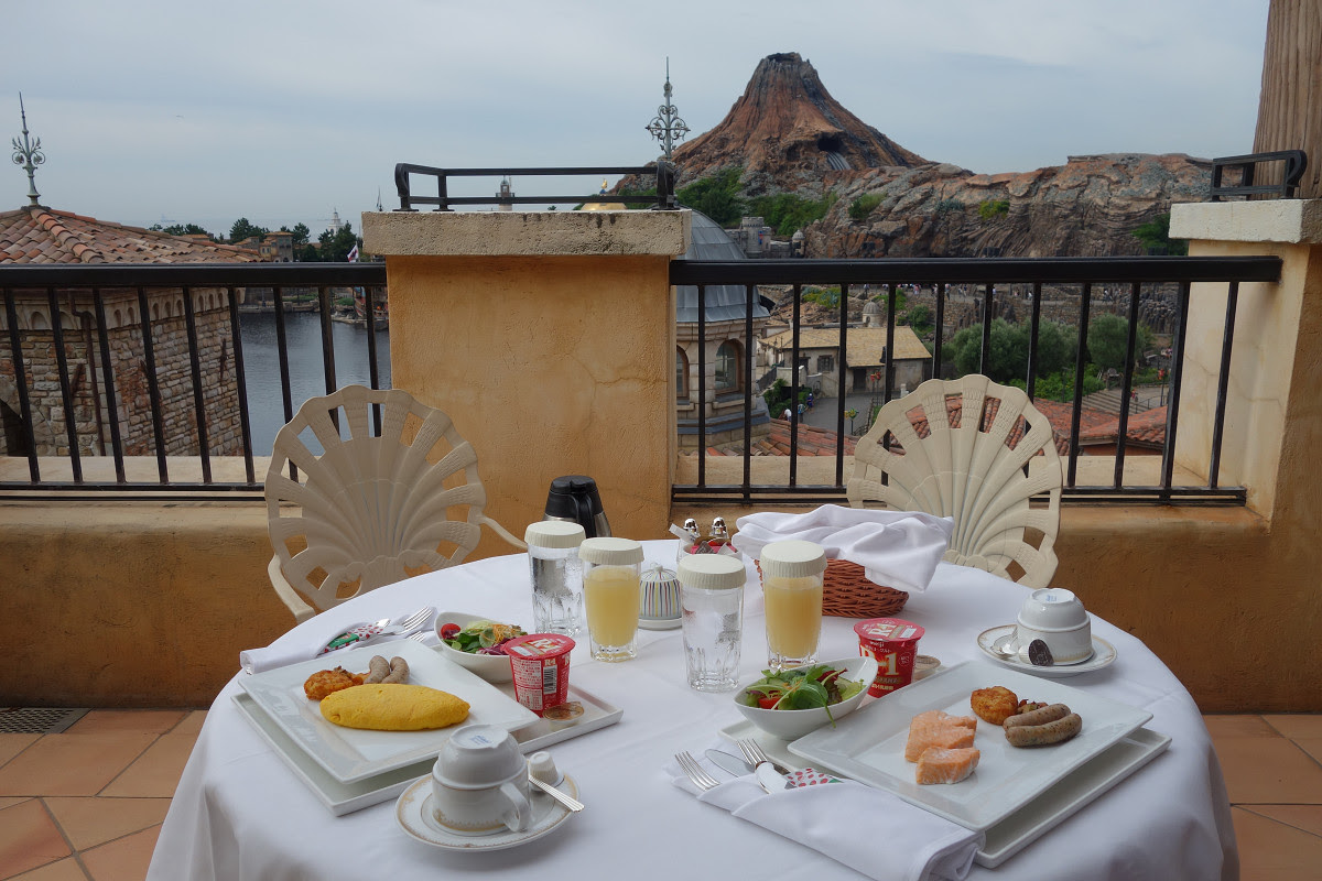 東京ディズニーシー ホテルミラコスタ ルームサービス 朝食 すきな たべもの