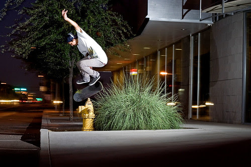 Matt Benally, backside flip