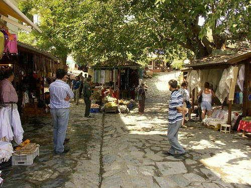 Turkey: Şirince: shopping area - 1