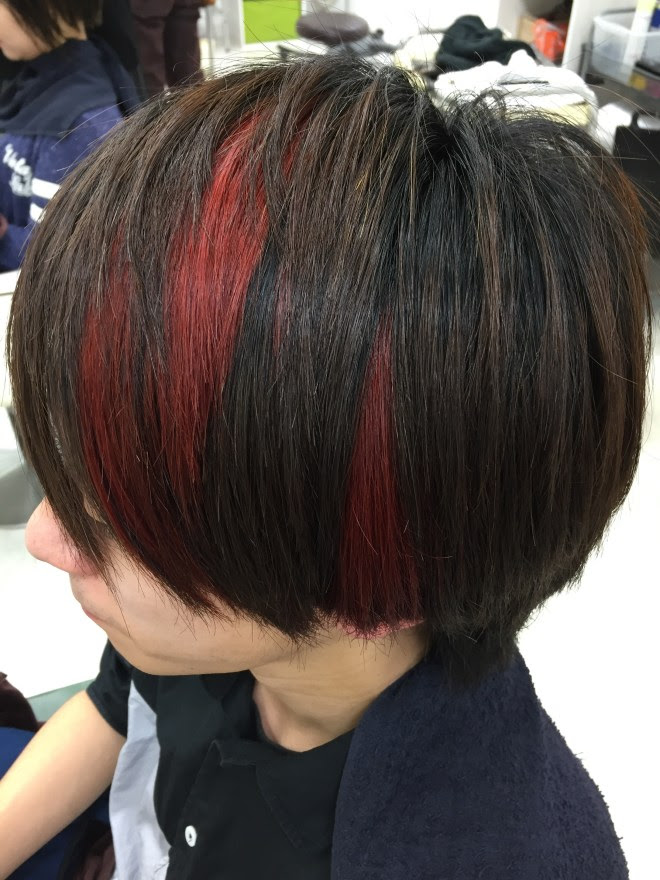 赤 メッシュ 川口 美容室 Archange By Anyhow 埼玉県川口市にある美容室archange By Anyhow川口駅東口 アルカンジュのオフィシャルサイト