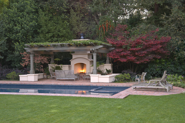 Atherton Residence Pool and Patio