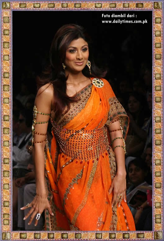 Model Baju Gamis Sari India