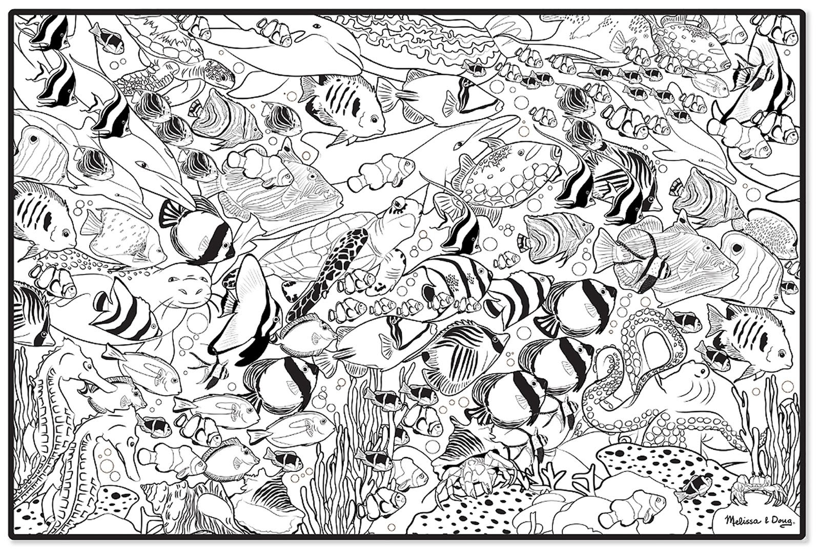 Sea life coloring pages