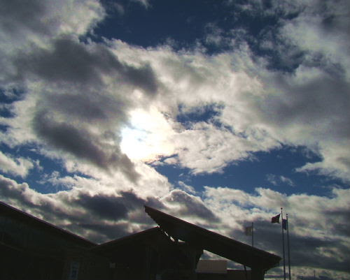 Clouds- Over the Oneida Clinic