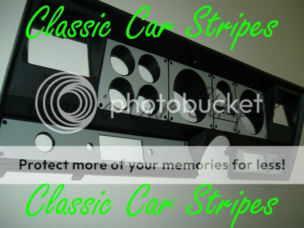 Holden HJ HX HZ WB GTS Monaro Silver Dash Decals | eBay