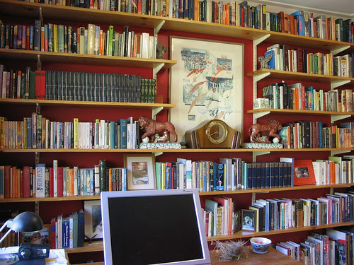 study bookshelves