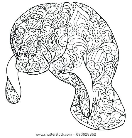 Download Manatee Coloring Pages Printable at GetColorings.com | Free printable colorings pages to print ...