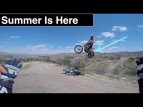 Jumps crashes and a whole lot of summer.