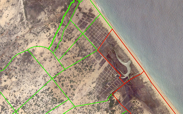 Skybox for Good map of a minefield-free area in Sri Lanka