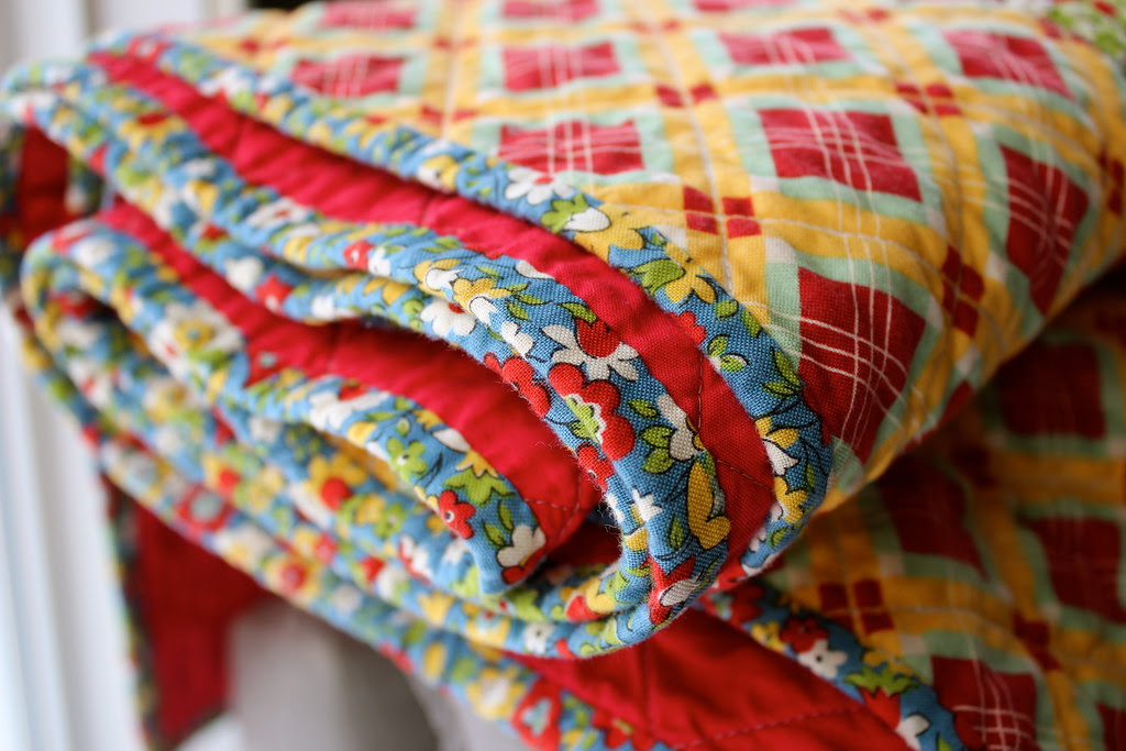 American Jane Snowball 9 Patch Quilt