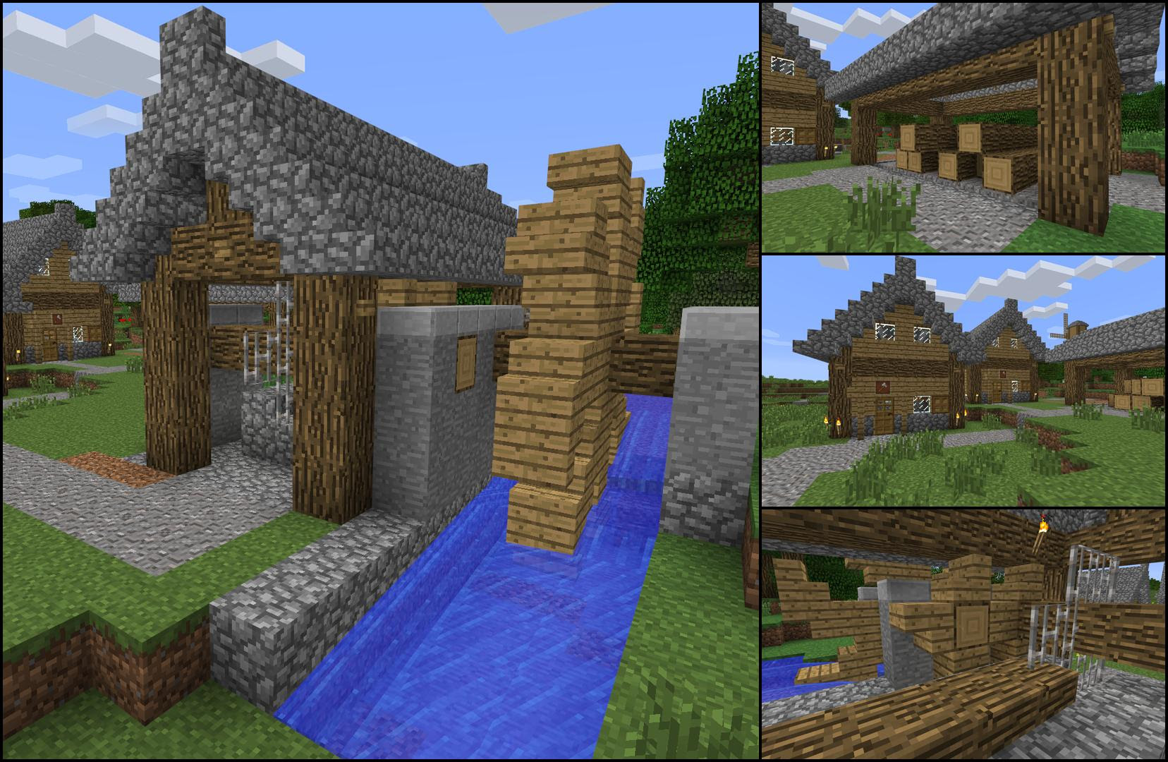 My Growing Town Needed A Sawmill Minecraft