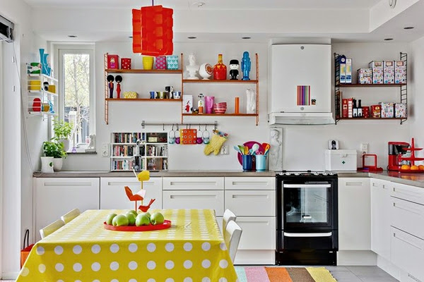 idee deco cuisine accents couleur