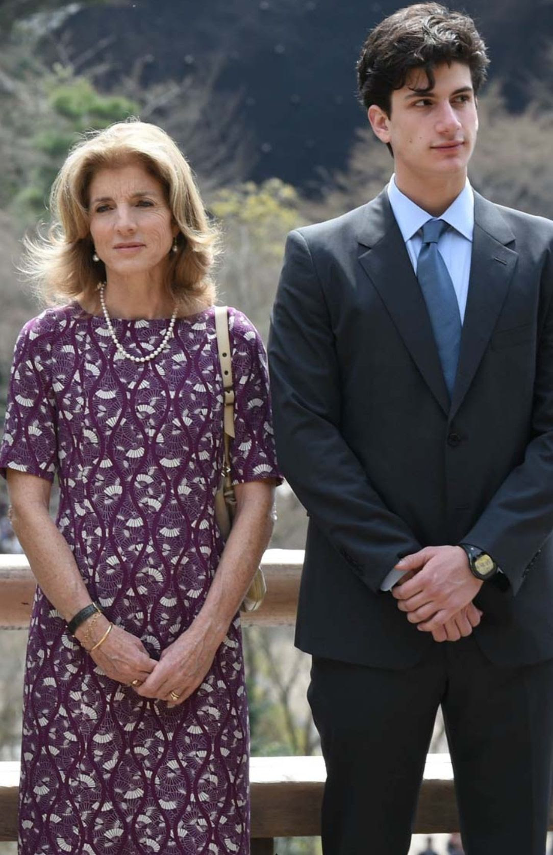 Ambassador Kennedy and son, Jack, in Japan. | Kennedy, Jacqueline ... 