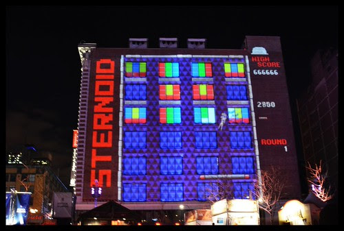 Lights at Night in Montreal