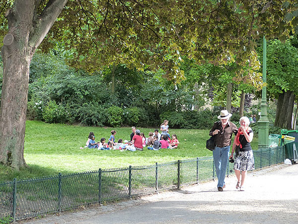balade au parc monceau