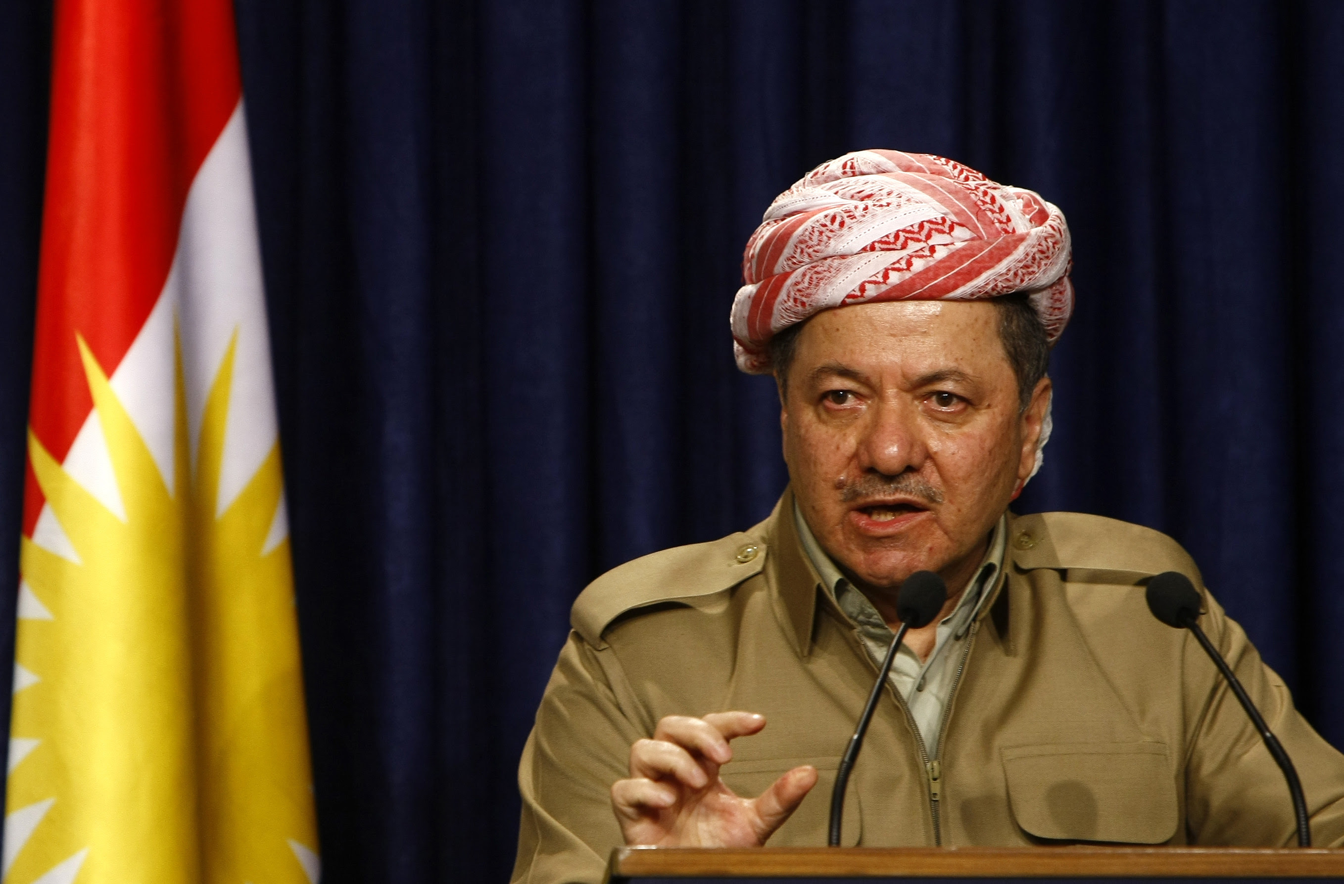 Risultati immagini per Massoud Barzani
