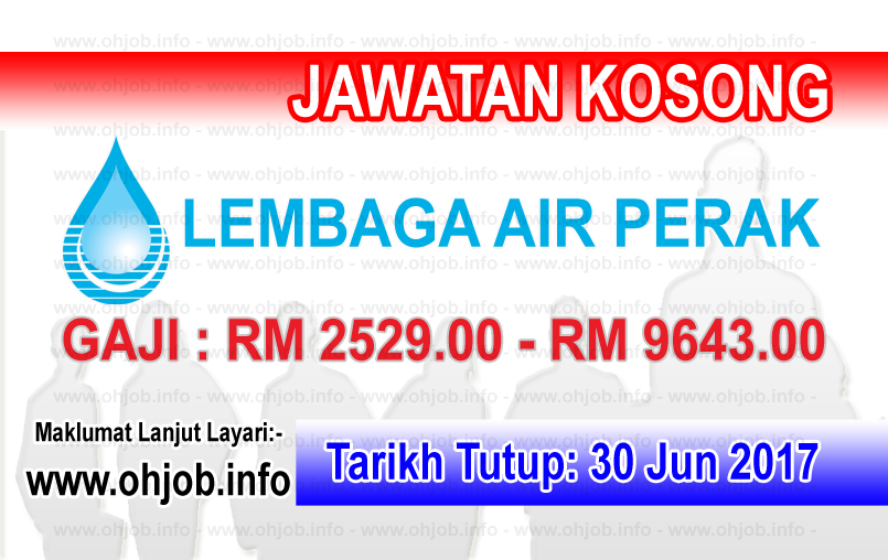 Jawatan Kerja Kosong Lembaga Air Perak - LAP logo www.ohjob.info jun 2017