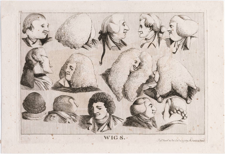 18th century hairstyle. A sampling of 18th century