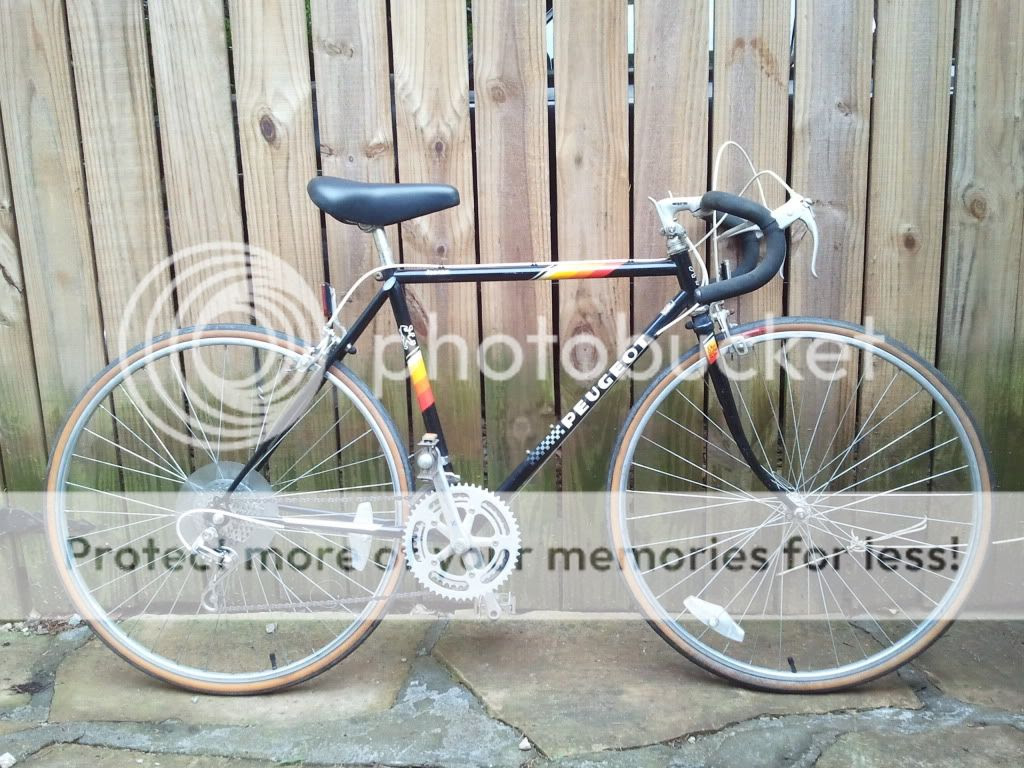 Vintage Peugeot Road Bike
