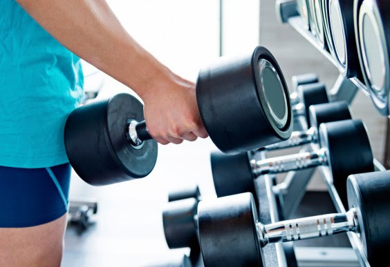 Woman Lifting Weight