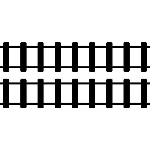 Free train track coloring pages