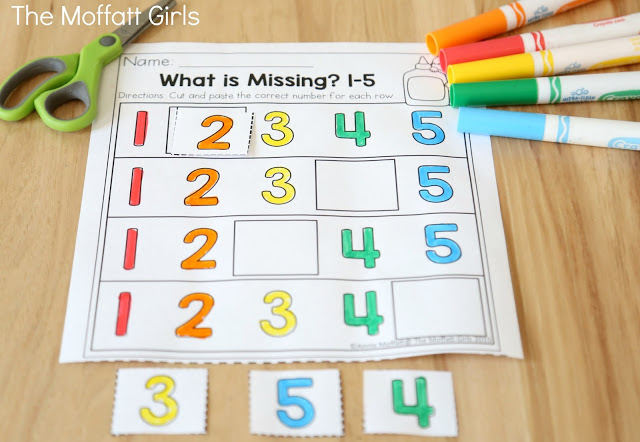 Teach number concepts, colors, shapes, letters, phonics and so much more with the September NO PREP Packet for Preschool!