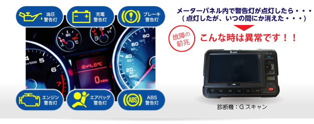 エンジン バッテリー エアバック 警告灯点灯原因ナビ