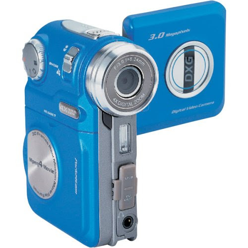 DXG DXG-305VBC - Camcorder - 3.3 Mpix - supported memory: MMC, SD - flash card