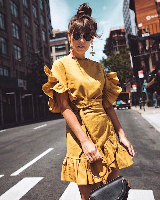 Le Fashion Blog 9 Mustard Yellow Dresses To Buy Now Via @Margoandme 