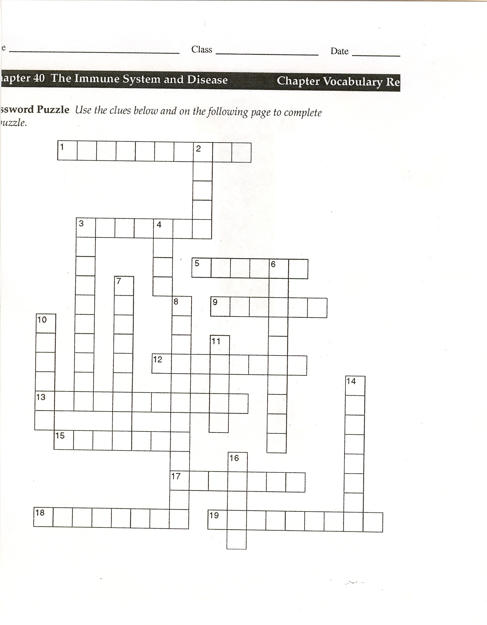 35 Chapter 24 The Immune System And Disease Worksheet Answers Free Worksheet Spreadsheet