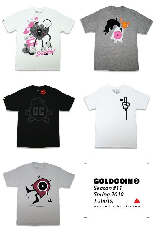 New spring apparel line from Gold Coin!