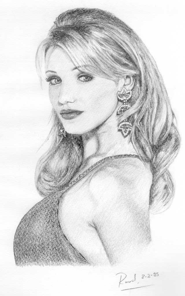 Pencil Drawings Of Famous Celebrities