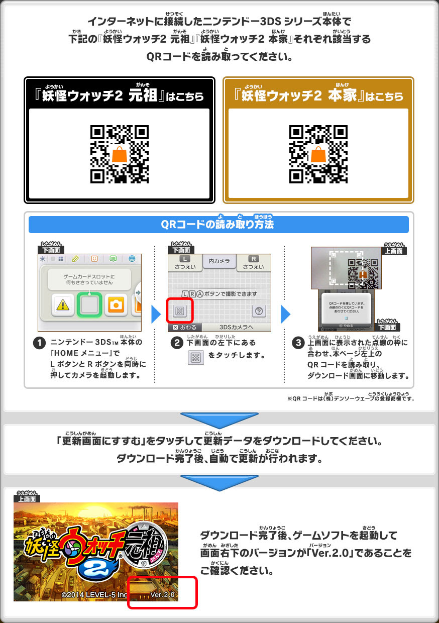 妖怪ウォッチ2攻略 元祖 本家 真打 更新データ情報