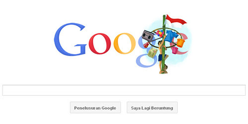 Google Tampilkan Balap Karung, Sambut 17 Agustus