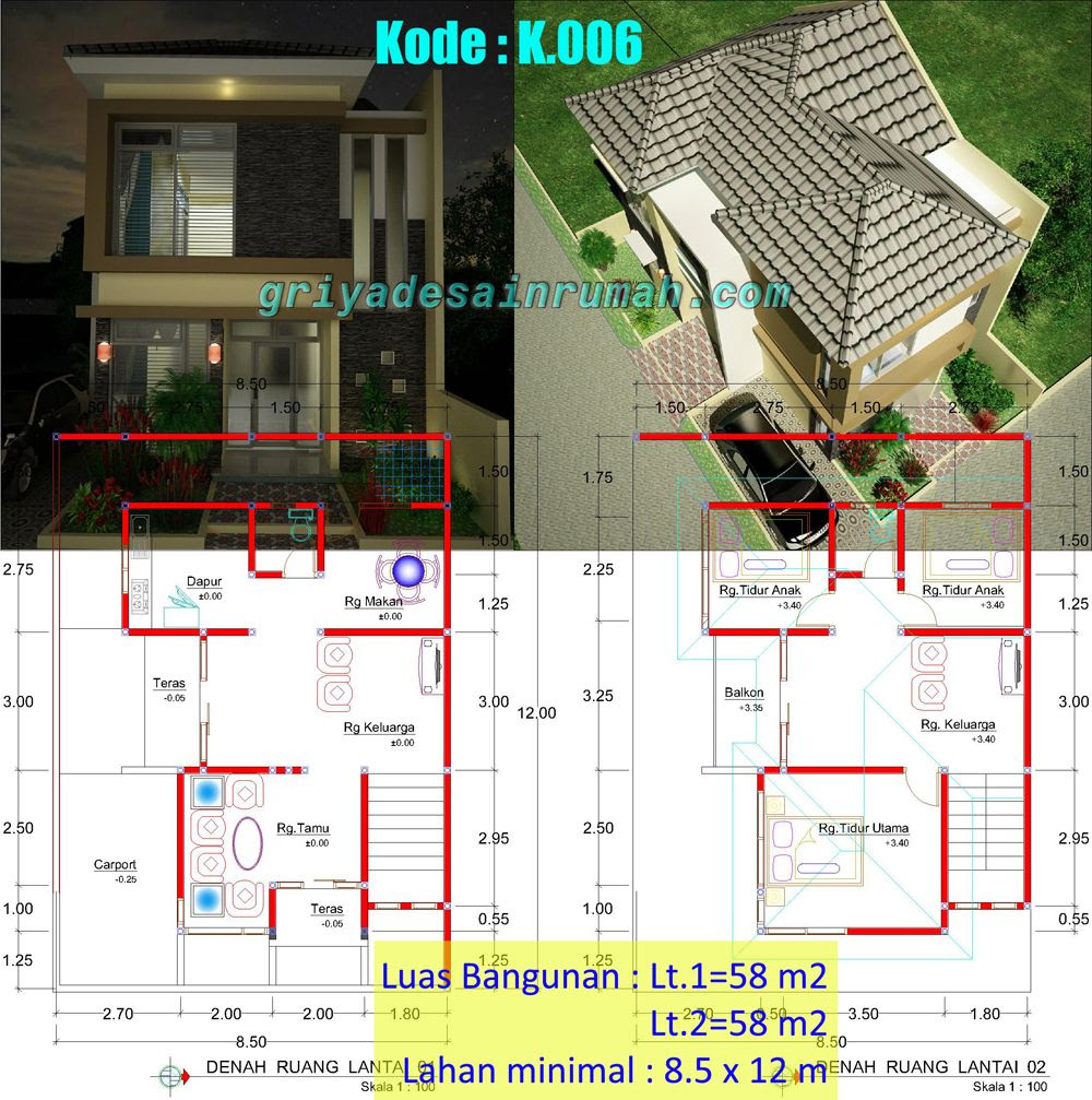 Desain Rumah Minimalis 2 Lantai Jasa Desain Rumah