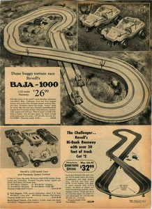  -Revells-Baja-1000-Hi-Bank-Raceway-Tyco-HO-Scale-Electric-Train-Sets