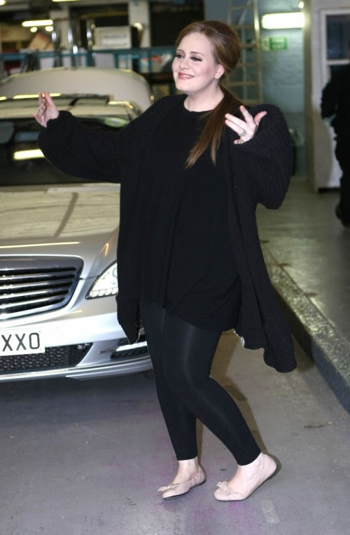 Adele Adkins hat allen Grund zu feiern