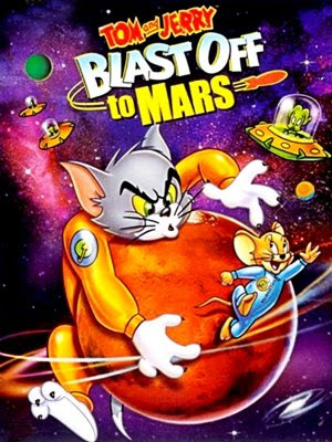 Poster Of Tom and Jerry Blast Off to Mars (2005) Full Movie Hindi Dubbed Free Download Watch Online At worldfree4u.com