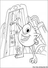 Monsters Inc Coloring Pages On Coloring Book Info