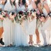 berry colored bouquets