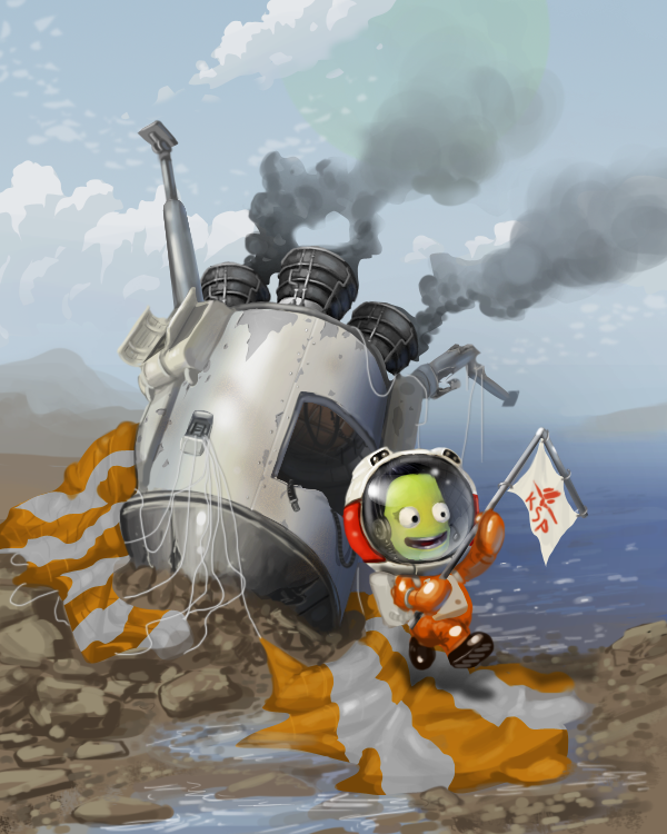 We are the team behind Kerbal Space Program. Tomorrow we 