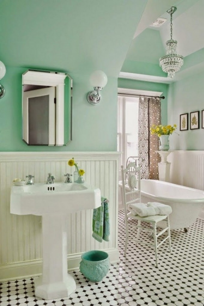 Meet The Most Astonishing Vintage Bathrooms on Pinterest Meet The Most Astonishing Vintage Bathrooms on Pinterest