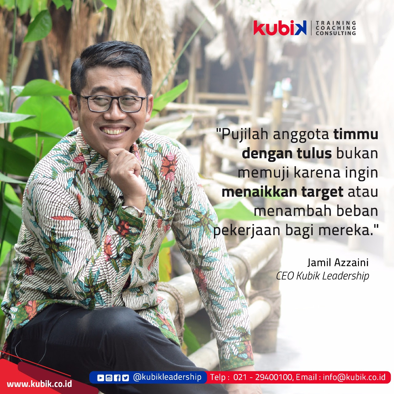 Kata Kata Bijak Jamil Azzaini