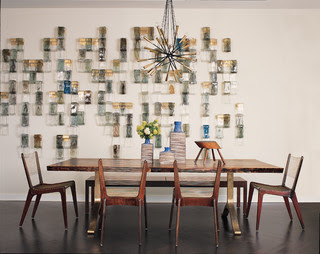 Central Park West Apartment modern dining room