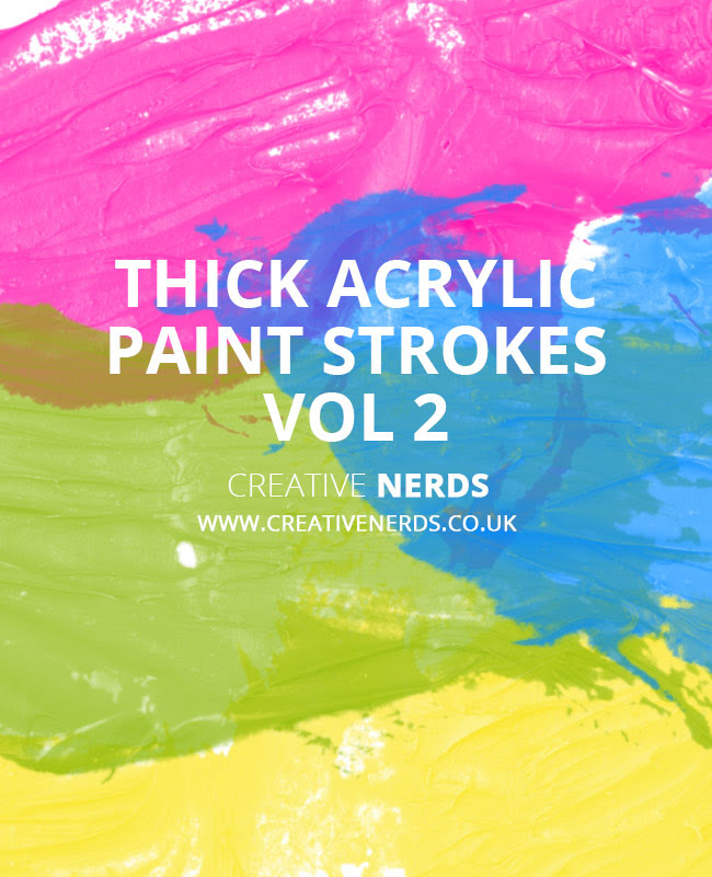 paint stroke brush 1 Thick acrylic paint strokes free Photoshop brush set vol 2